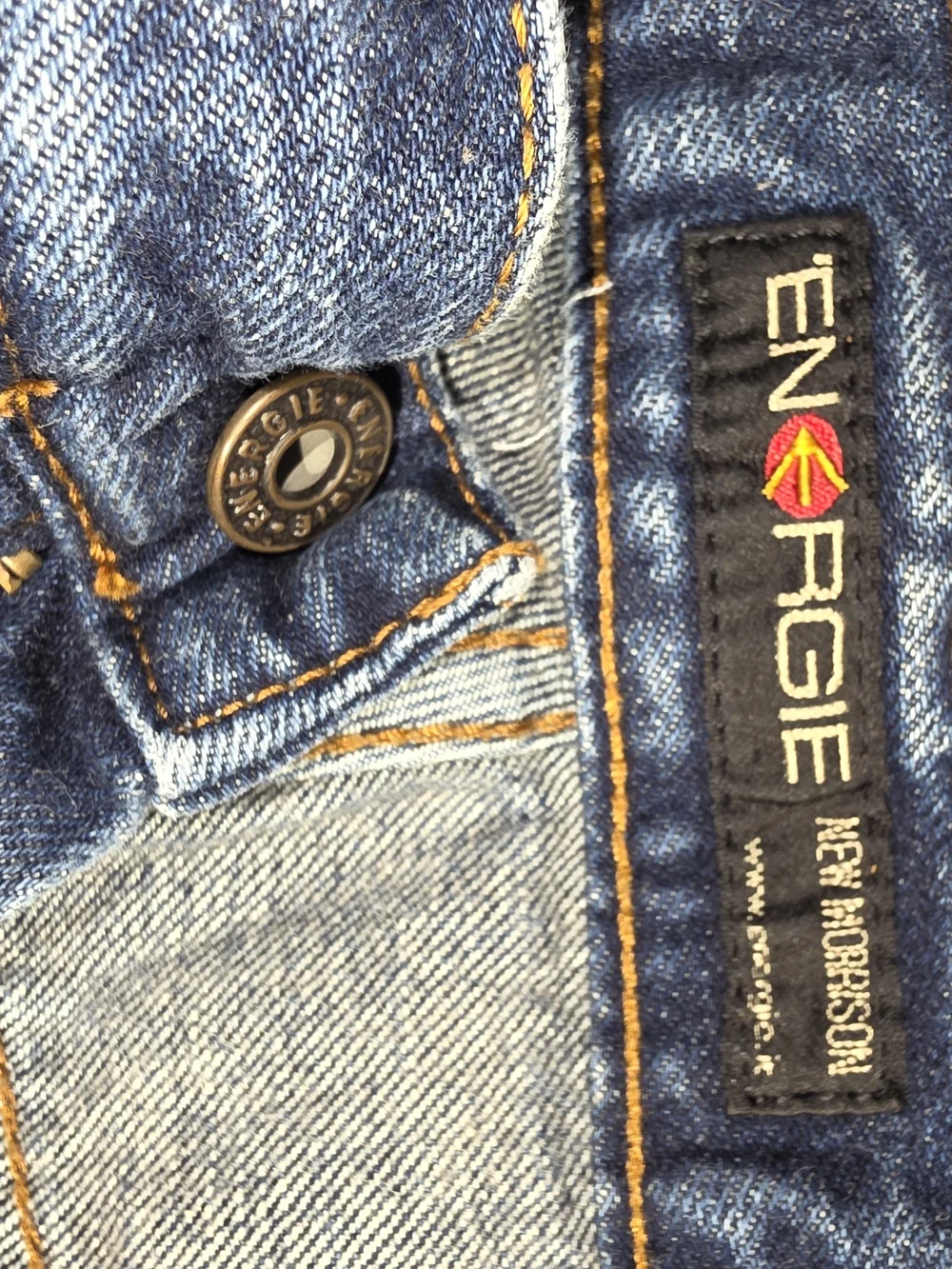 Energie Men's Bootcut Jeans in Medium Blue 32